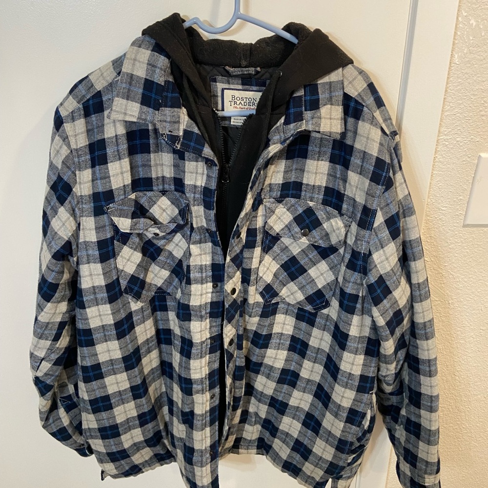 Men’s Boston Trader Heavy Plaid Jacket